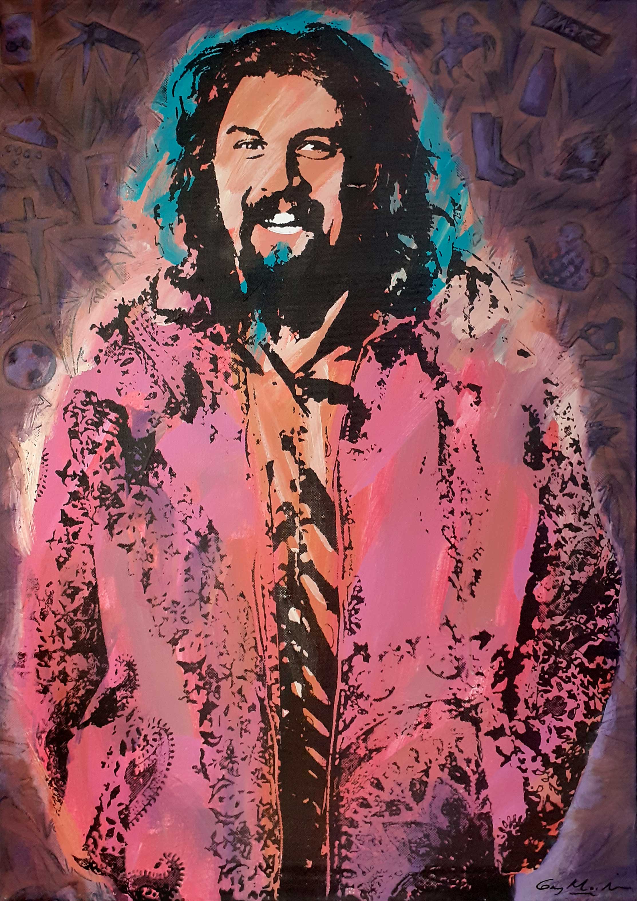 Portrait of Billy Connolly 5 Greg Moodie
