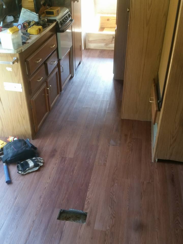 Camper floor GM Construction