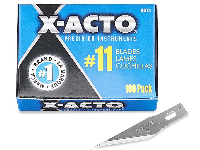 No. 11 Xacto Blades (100/Pkg)