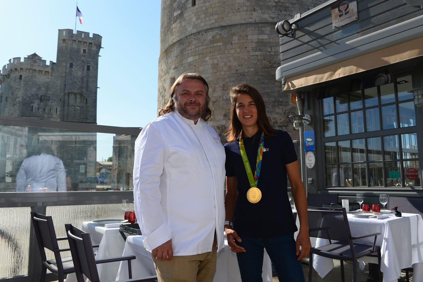 Grégory Coutanceau Partenaire de Charline Picon pour les JO 2021