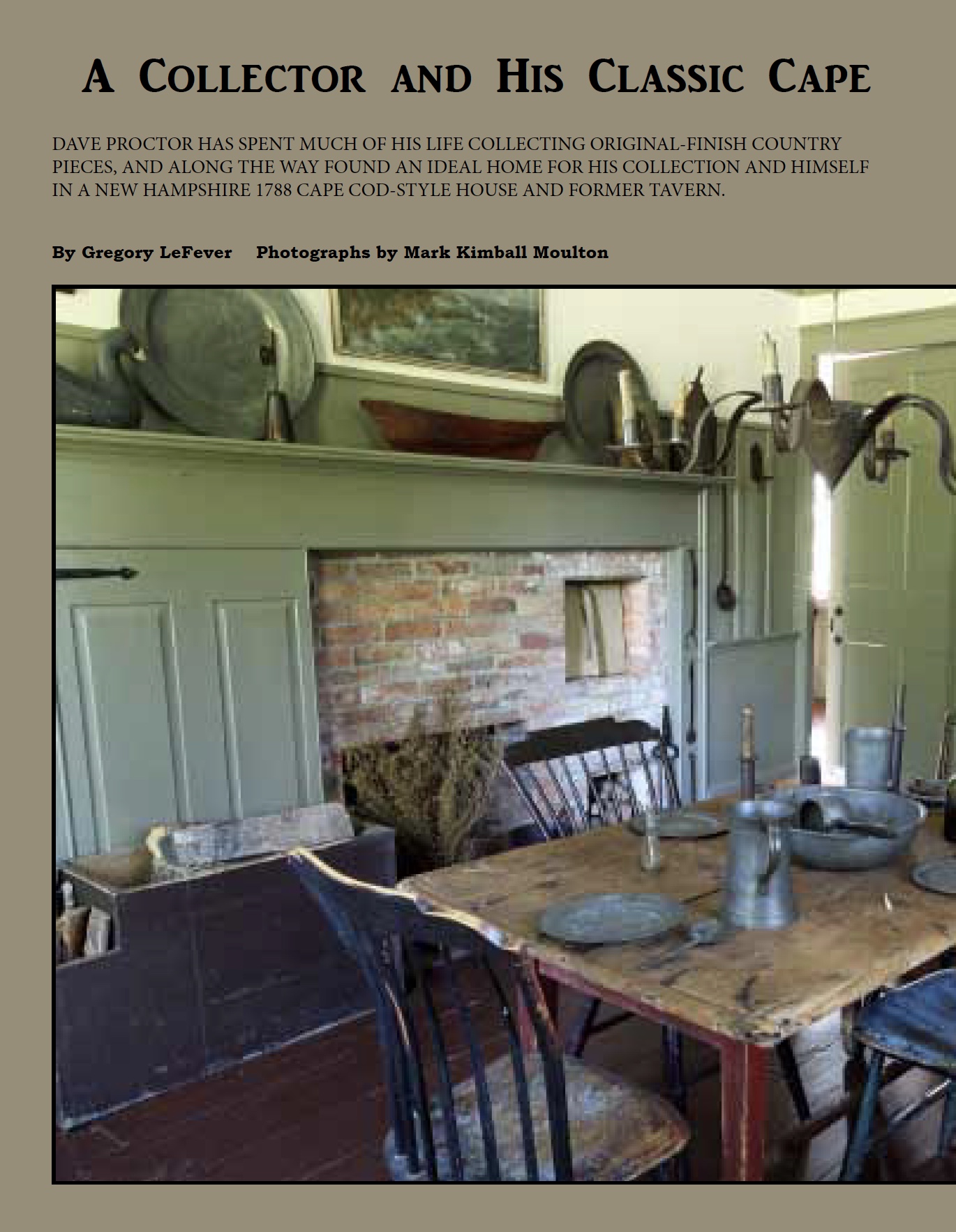 The Proctor House Gregory LeFever