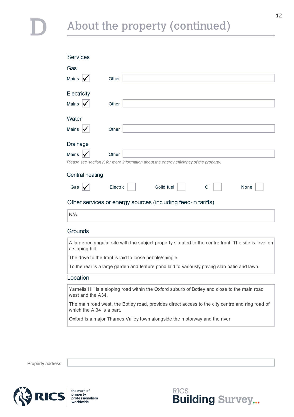Building Survey Gregory Surveyors