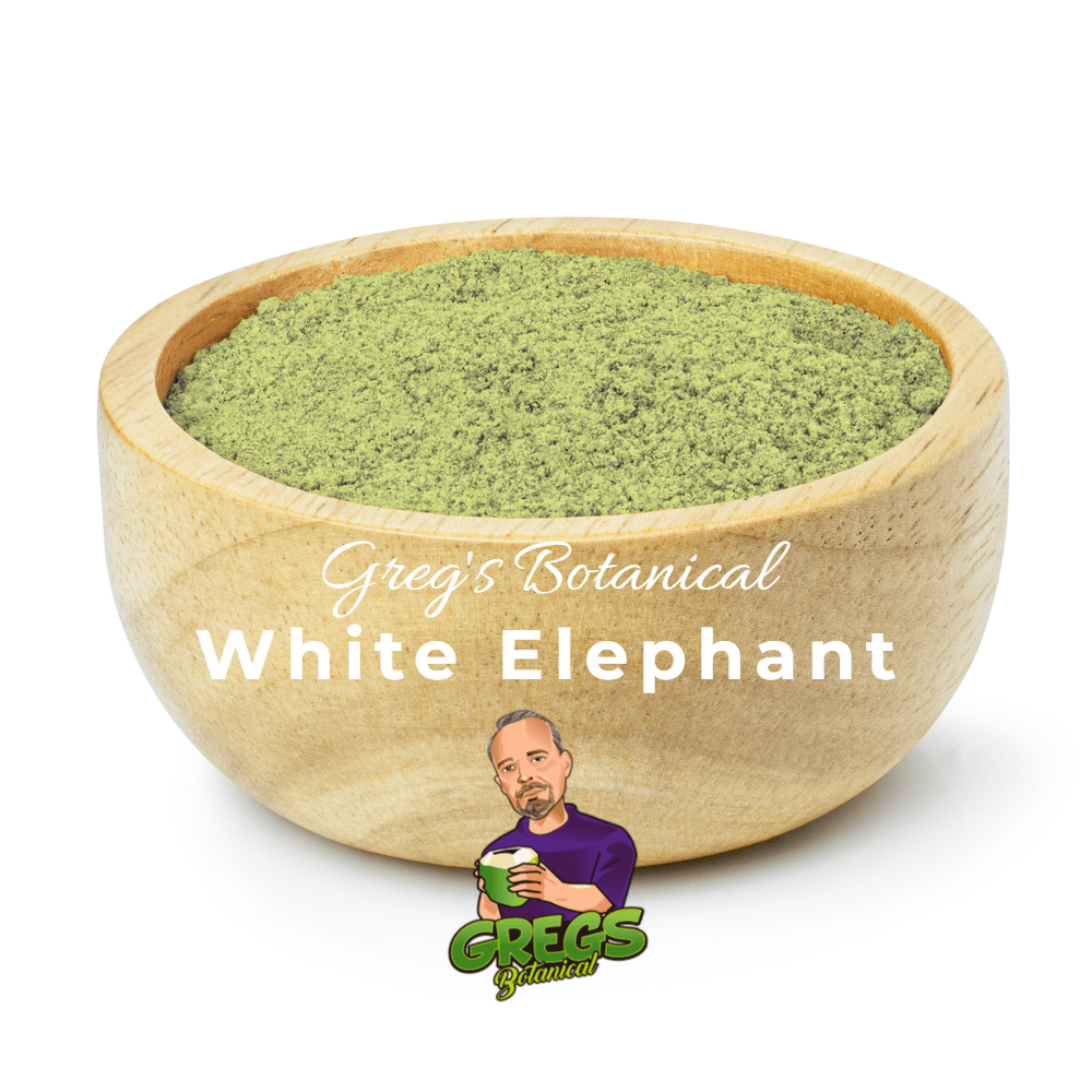 White Elephant Kratom Premium Powders Greg’s Botanical