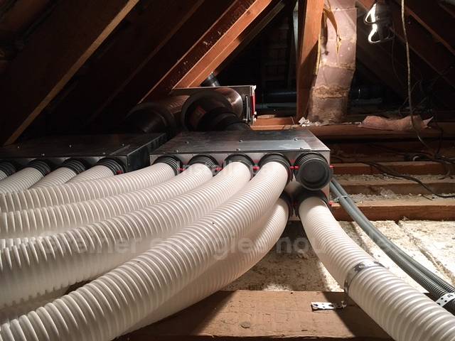 Installation VMC double flux La Claquette 67570 Greiner