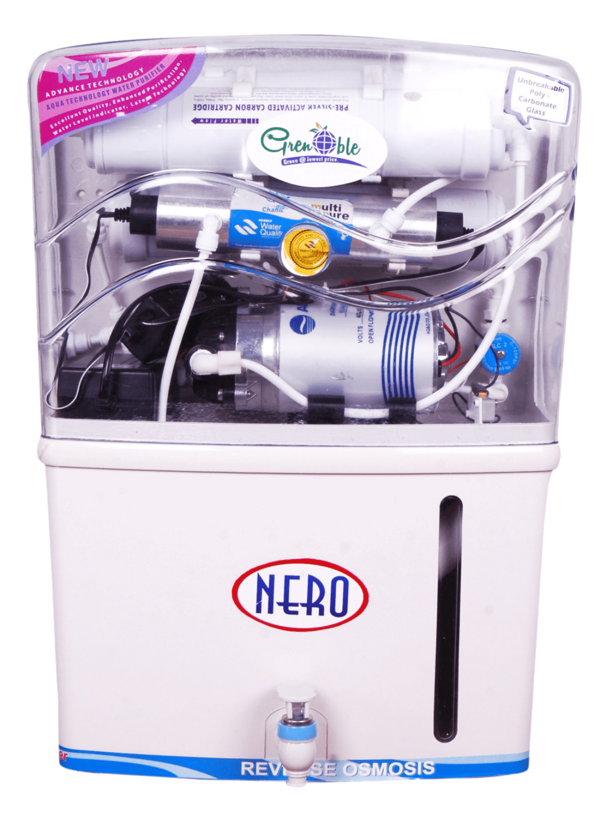 Nero Water PurifierRO + UV + Alkaliser