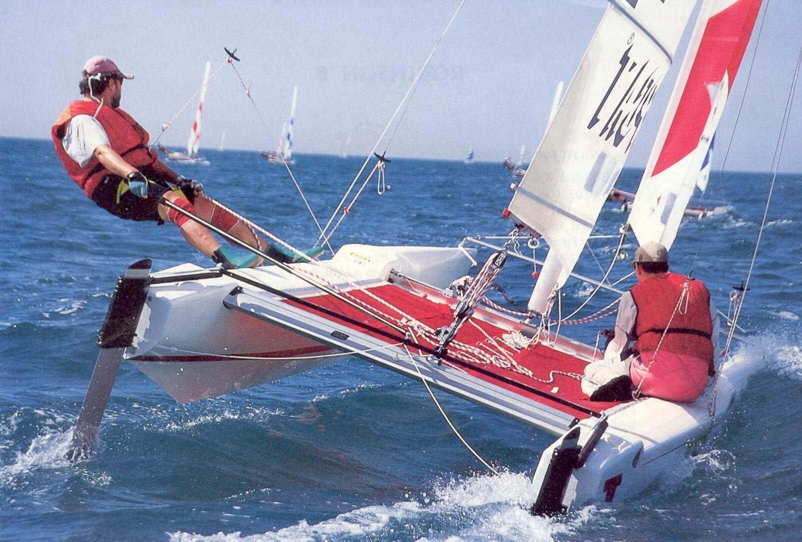 Greubel Yachtsport | Katamaran Segelkurse am Brombachsee