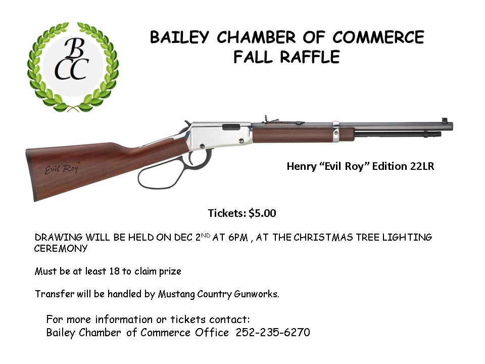 Bailey NC Chamber Seeking Vendors, Entrants, for Holiday Happenings