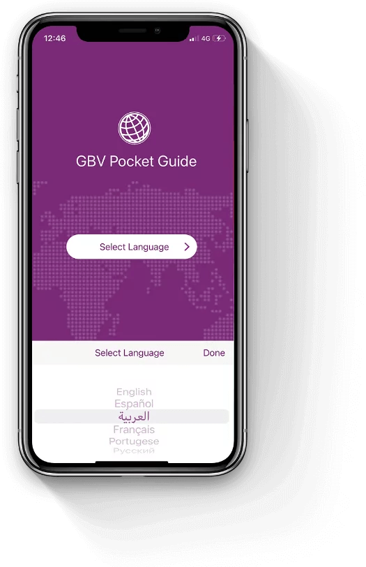 Gender Based Violence GBV Pocket Guide Grey Chain