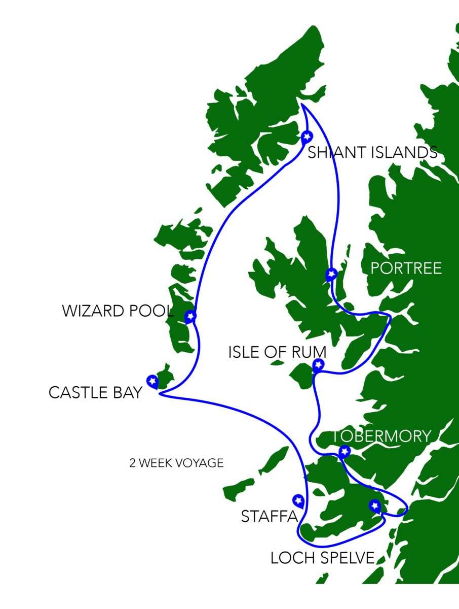 Cruise Scotland in 2020 on a Luxury Expedition Motor Vessel Grey Wolf