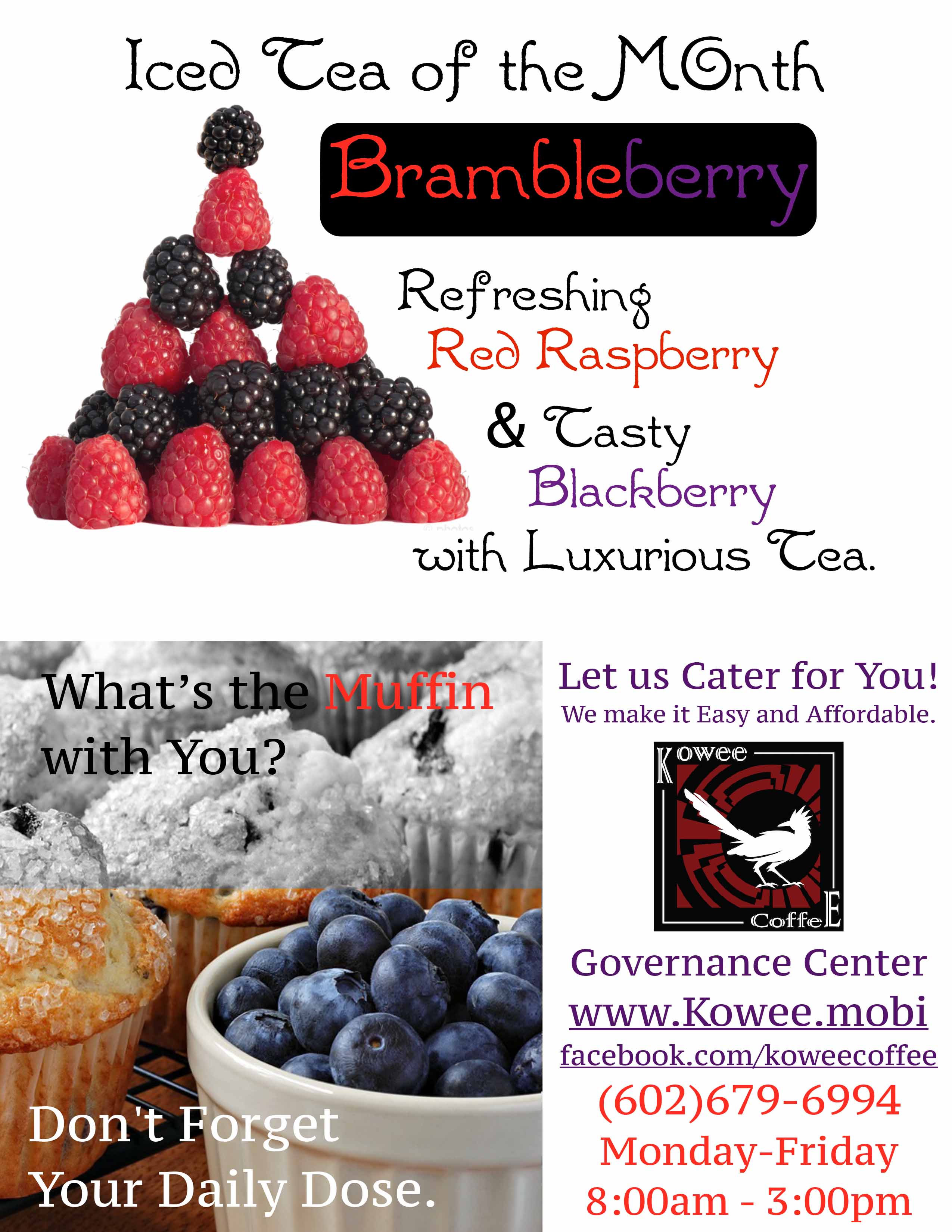 Brambleberry Iced Tea Gila River Health Care