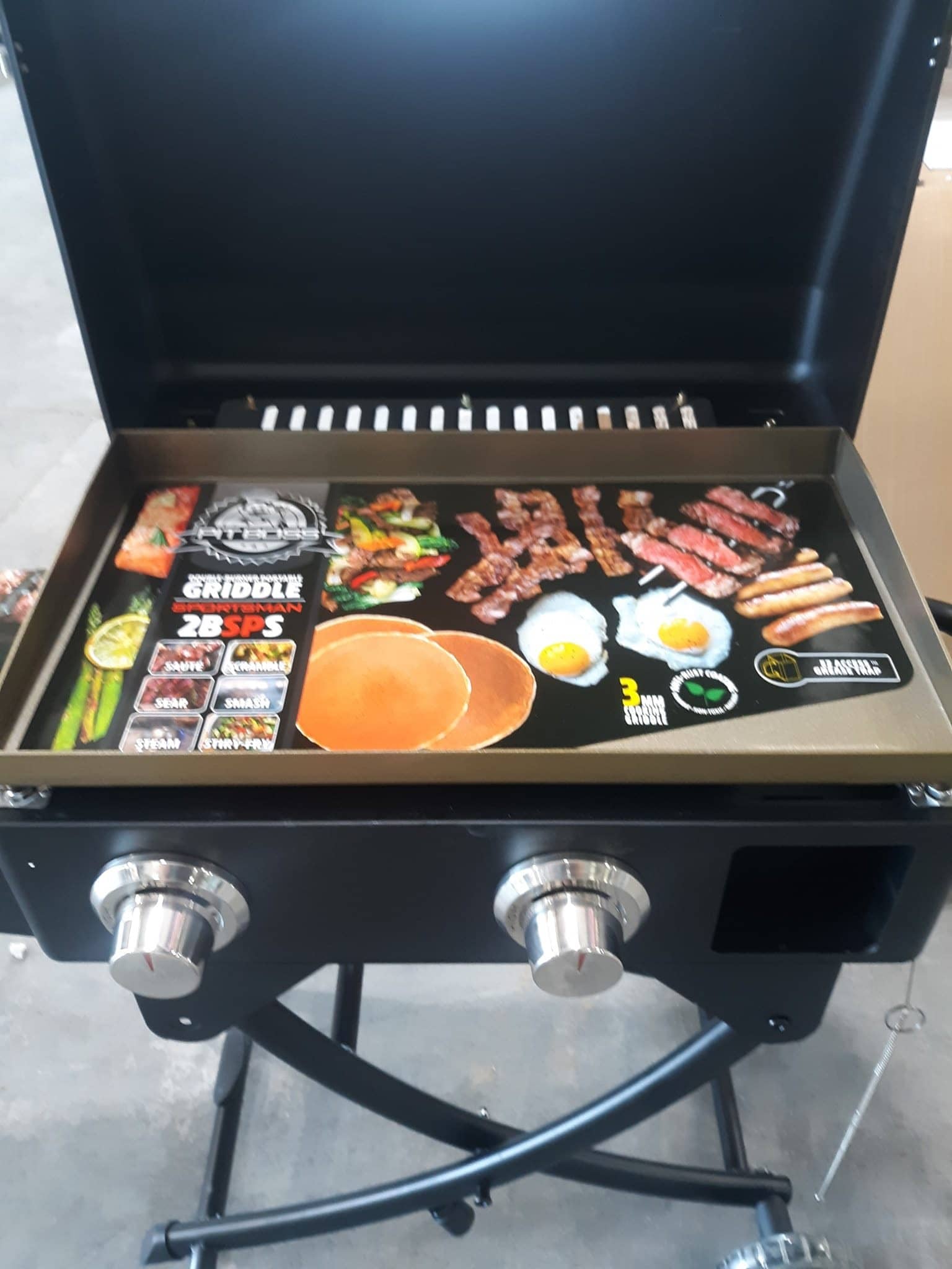 PIT BOSS Sportsman Tabletop Griddle Review Griddle Sizzle