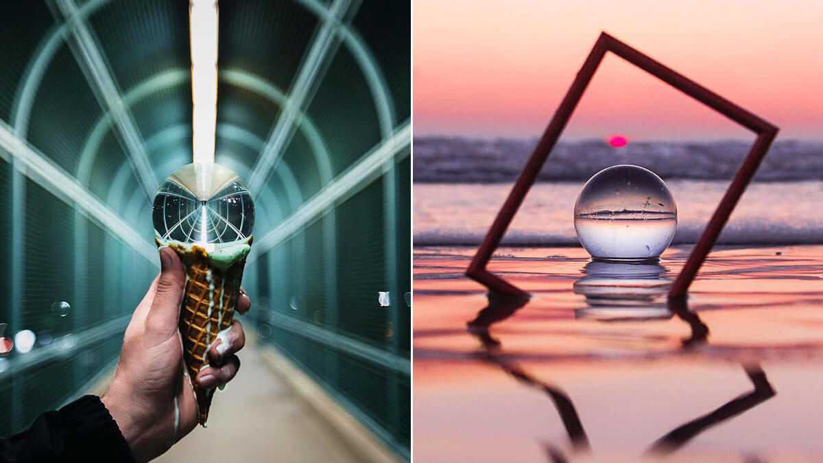 8 Crystal Ball Photography Ideas & Lensball Tips Gridfiti