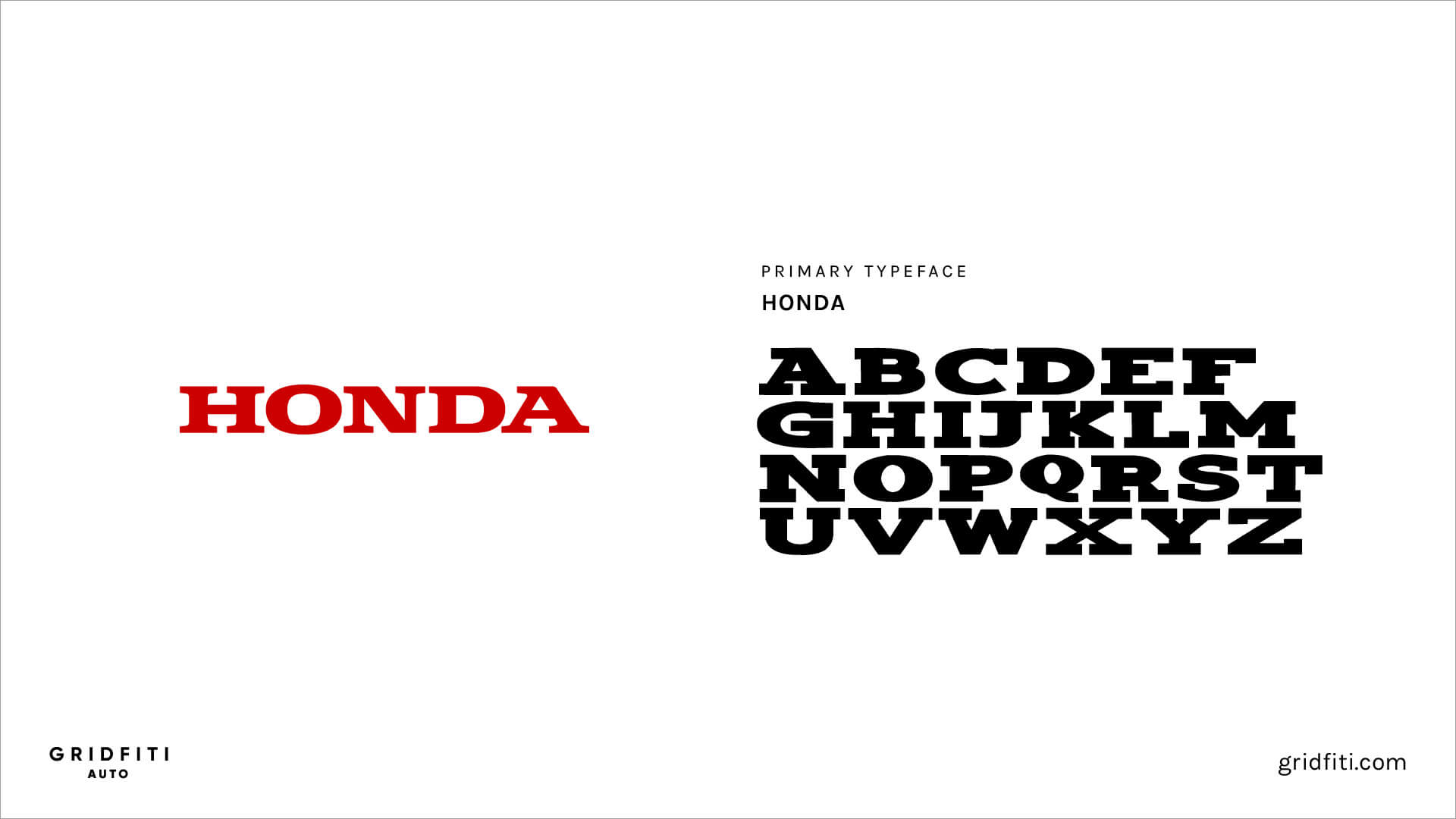 Car Fonts From Your Favorite Automotive Brands Gridfiti