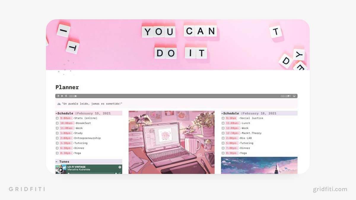 35+ Aesthetic Notion Covers & Banner Ideas (Images & GIFs) Gridfiti