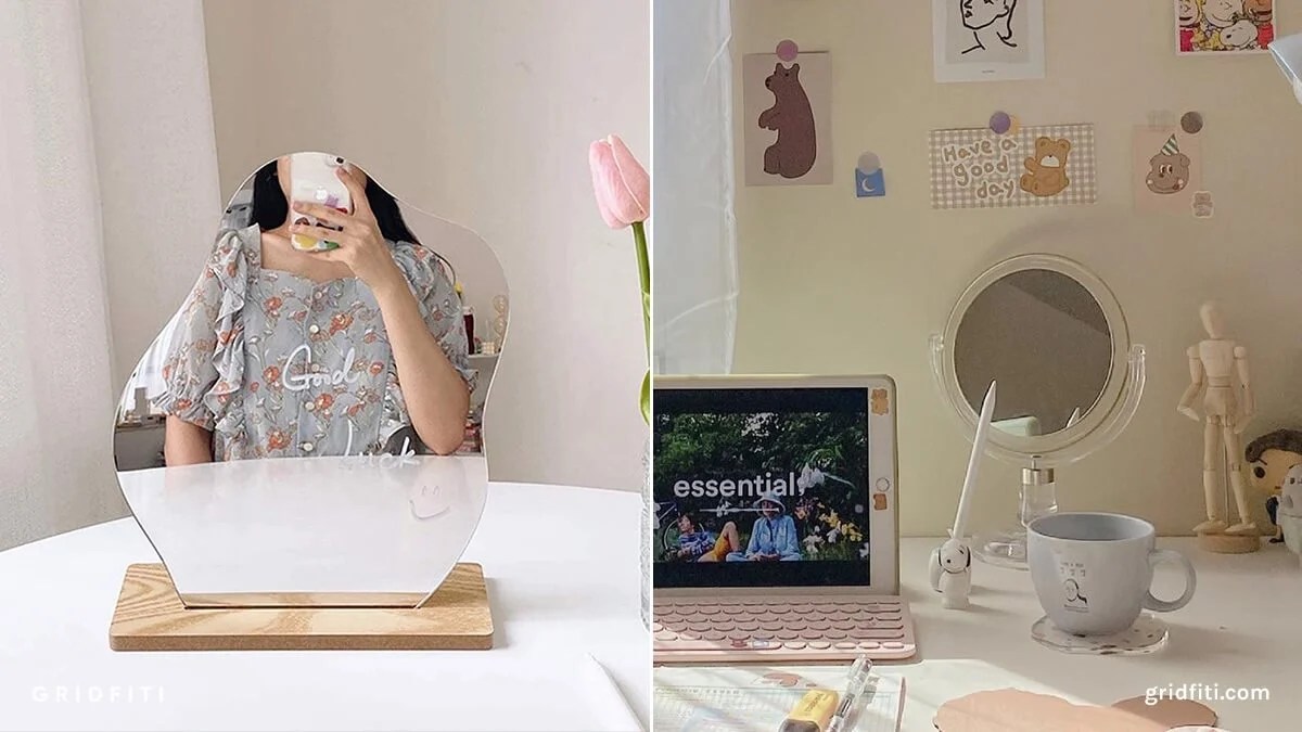 25+ Aesthetic & Cute Desk Accessories & Decor for Your Setup Gridfiti