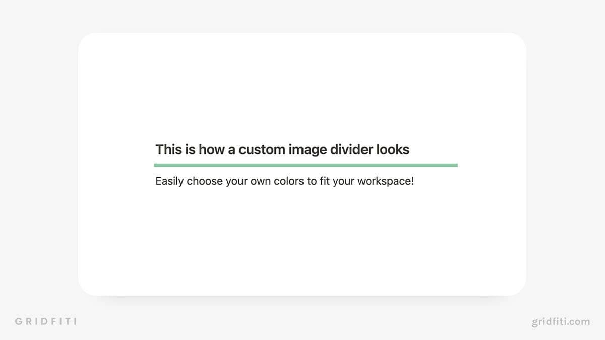 Notion Dividers A Full Guide on Horizontal & Vertical Dividers Gridfiti