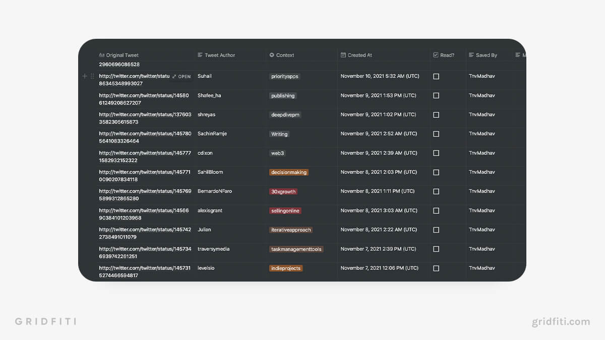 10+ Simple Notion Bookmarks Templates to Save Your Favorite Links