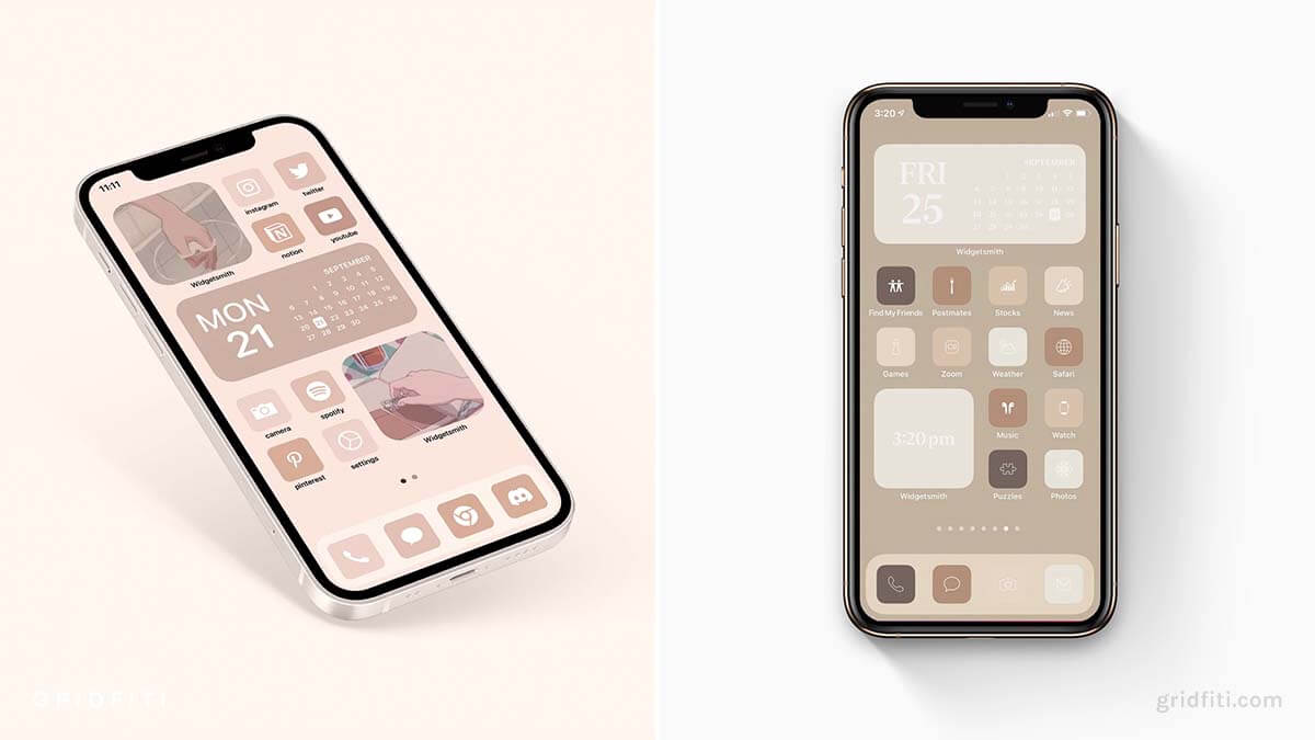48+ Aesthetic iOS 18 App Icons & Icon Packs (iPhone & iPad) Gridfiti