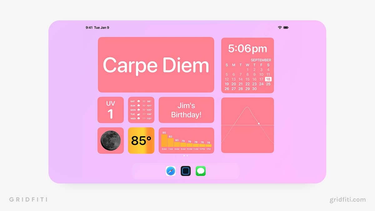 How to Make Your iPad Aesthetic Customization Tutorial Gridfiti
