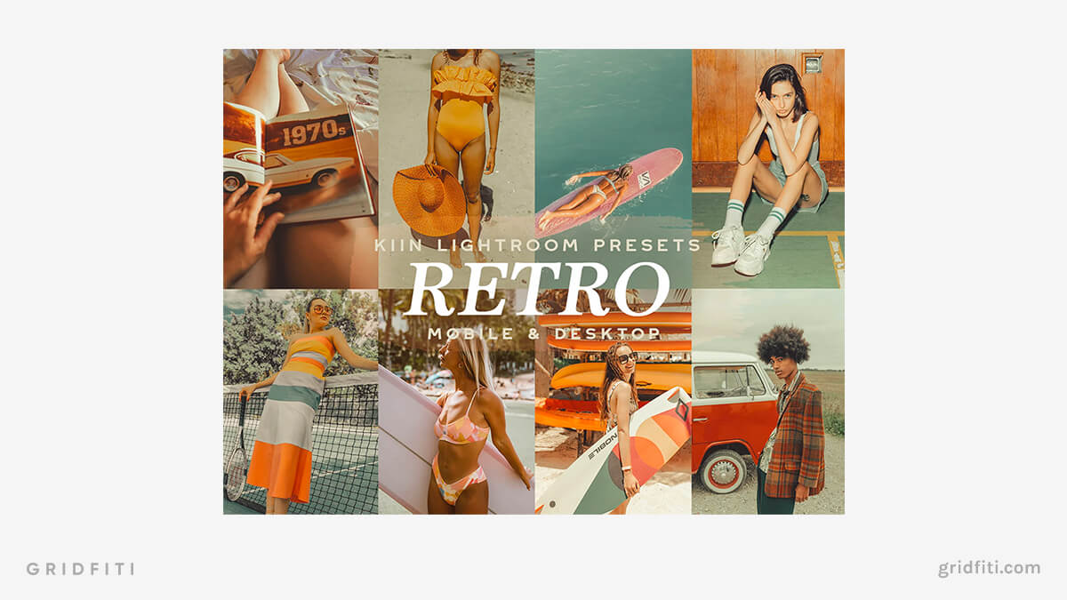 The 23 Best Retro & Vintage Lightroom Presets (Free & Paid) Gridfiti
