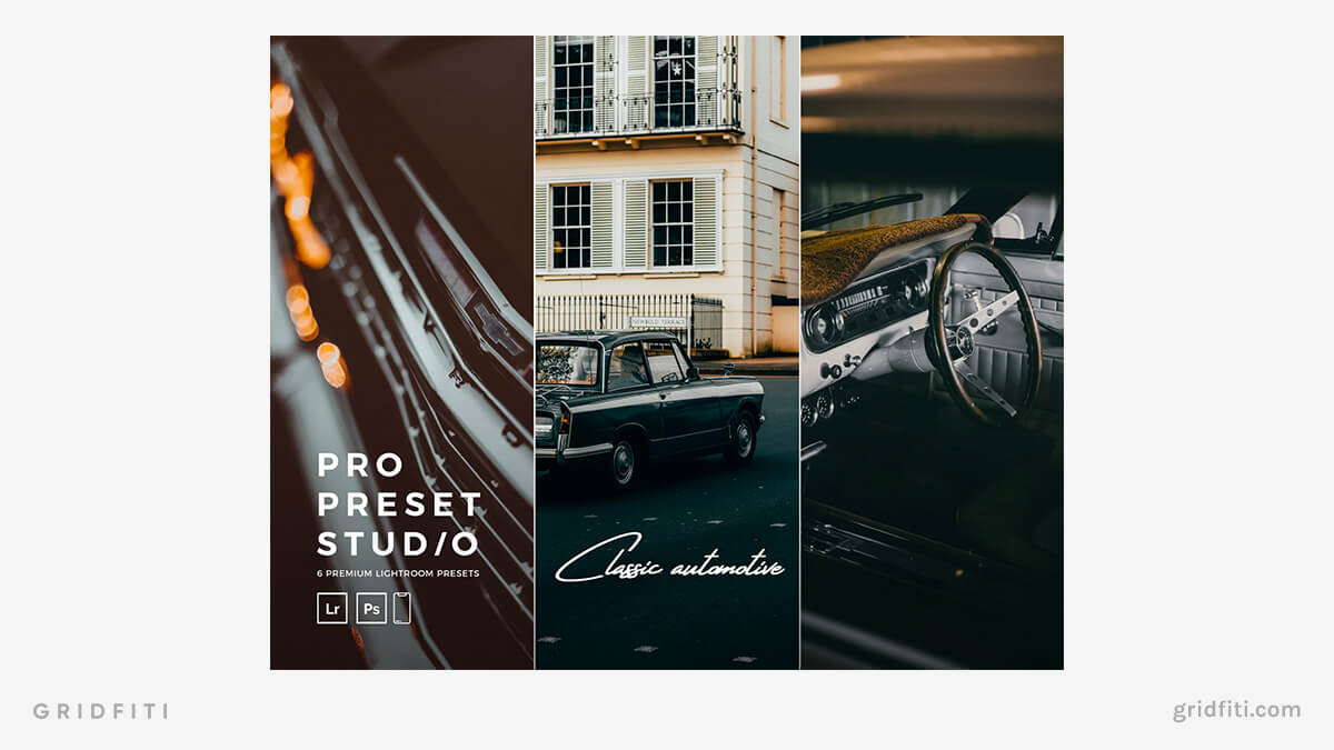 13 Automotive & Car Lightroom Presets (Free & Paid) Gridfiti