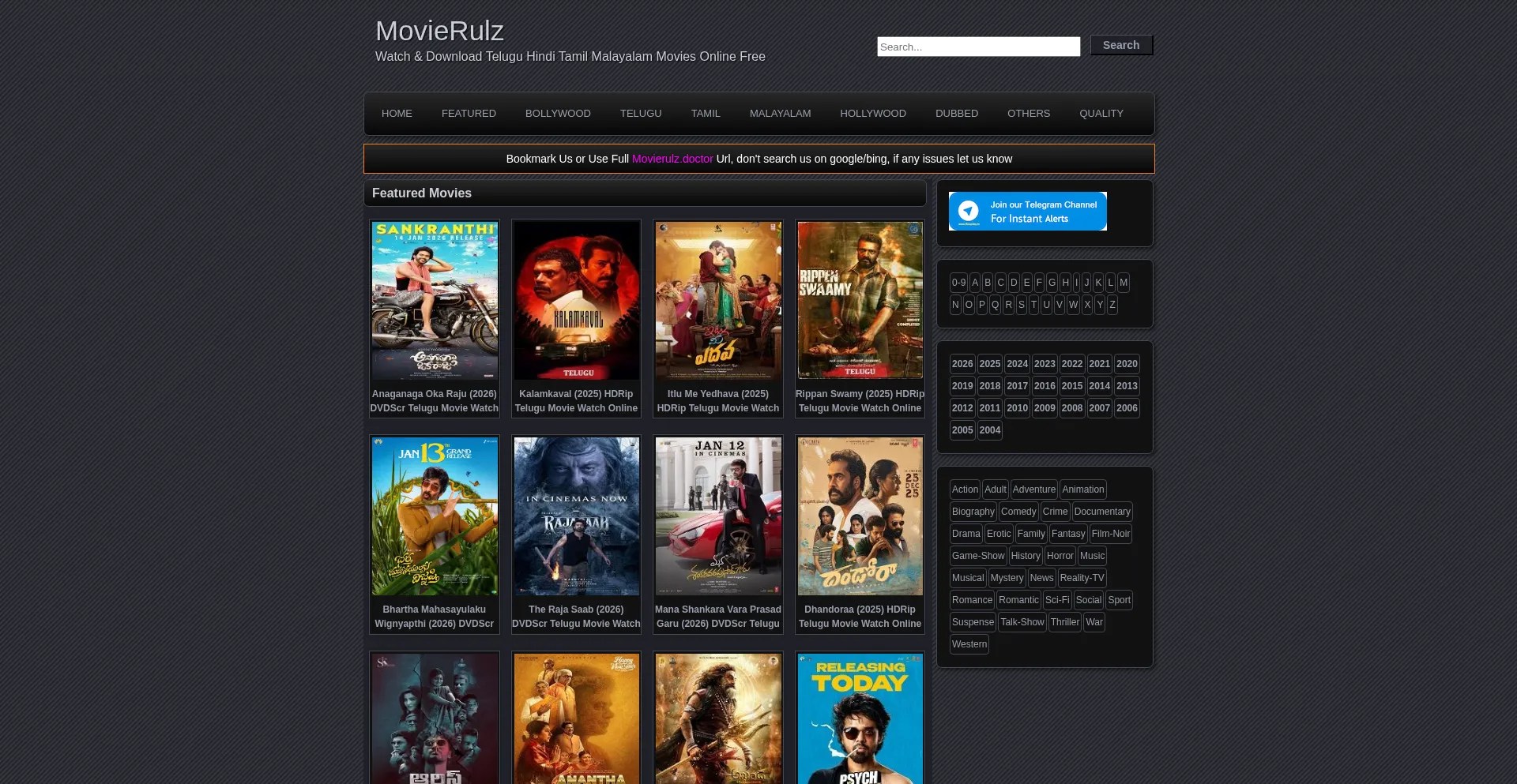 Movierulz.doctor Scam or Legit? Full Site Review
