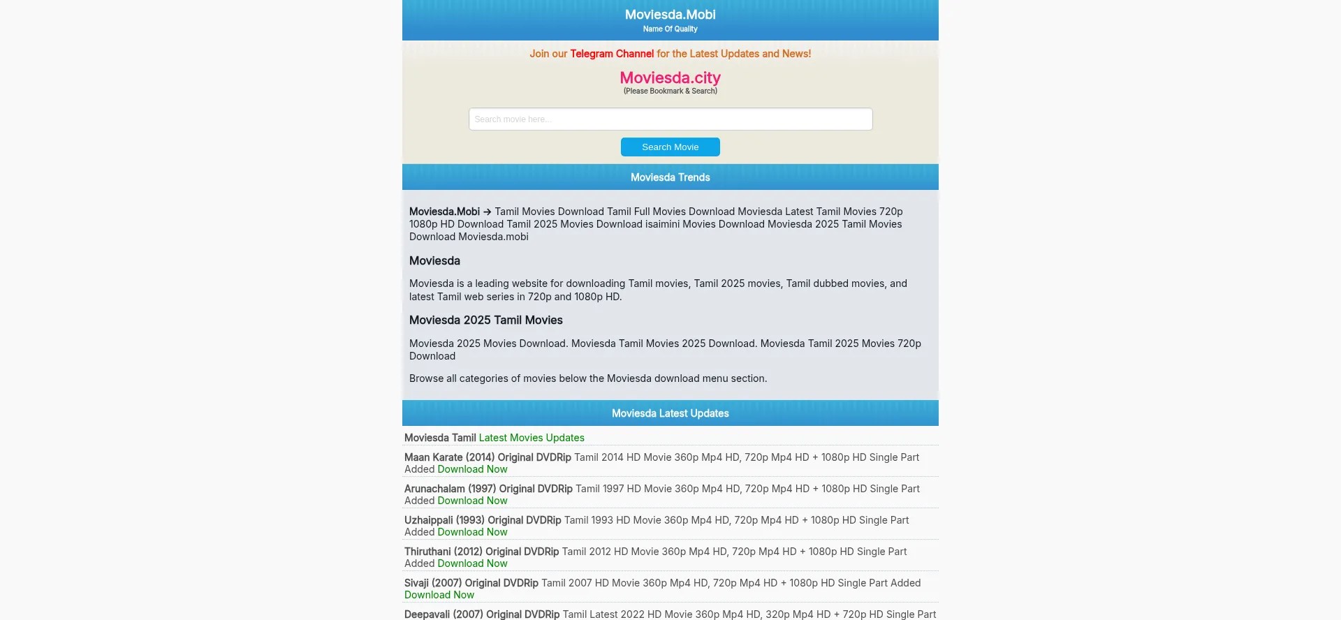 Moviesda.city Reviews Suspicious Website Check if site is scam or legit