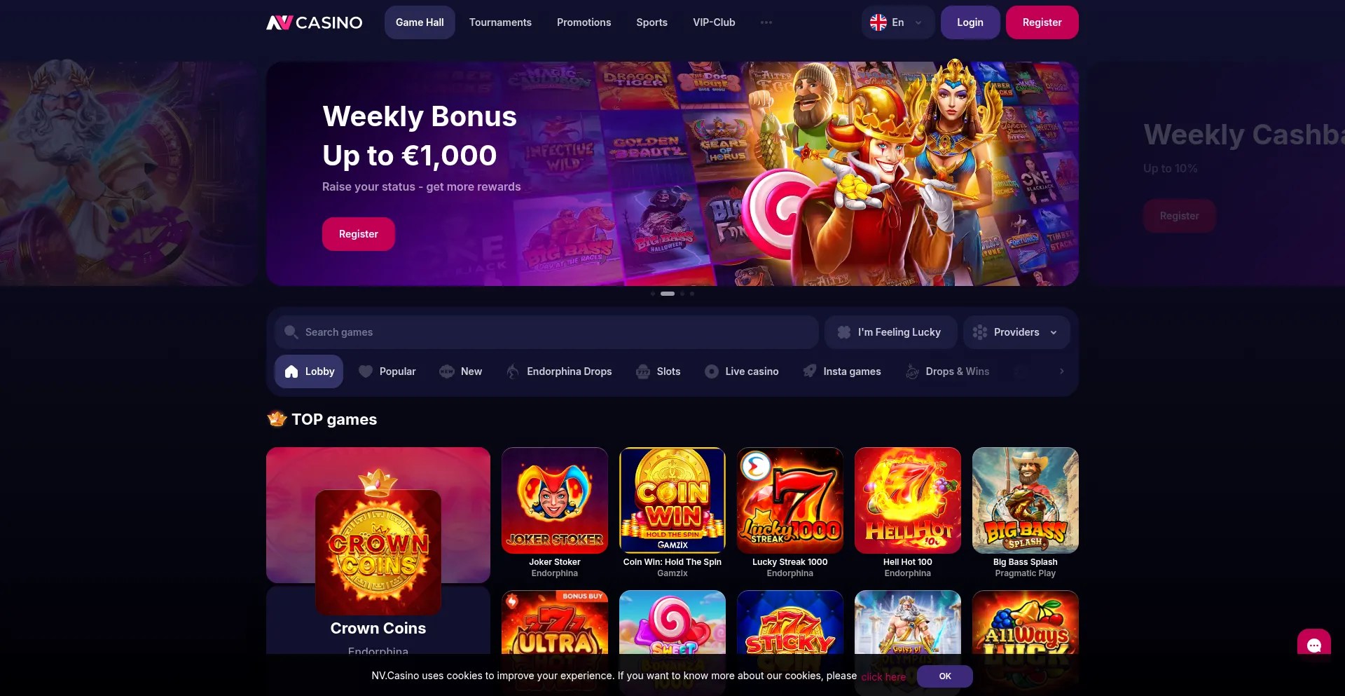 Nv.casino Reviews Low Trust Online Casino Check if site is scam or legit(06)