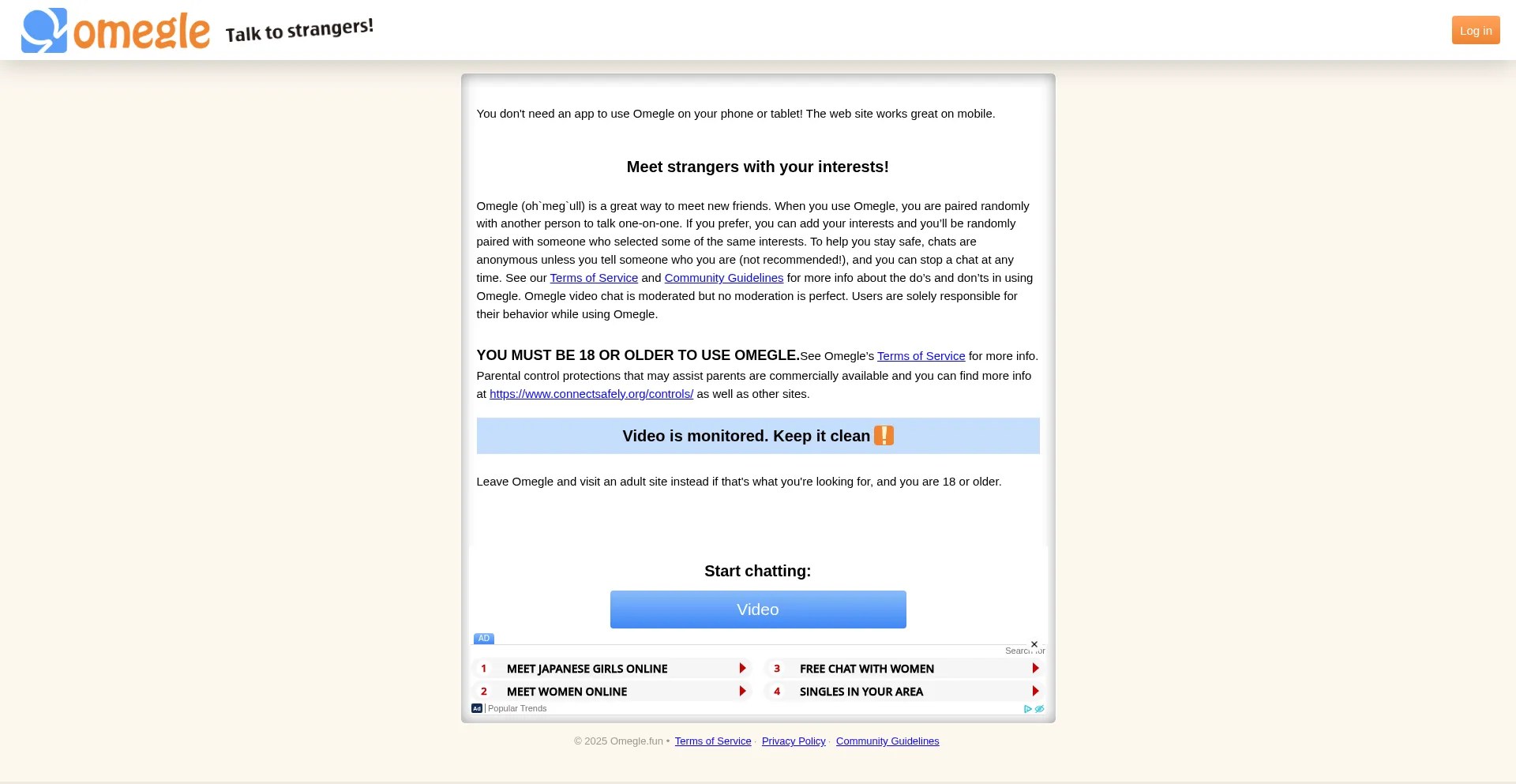 Omegle.fun Review Is It Safe to Use?