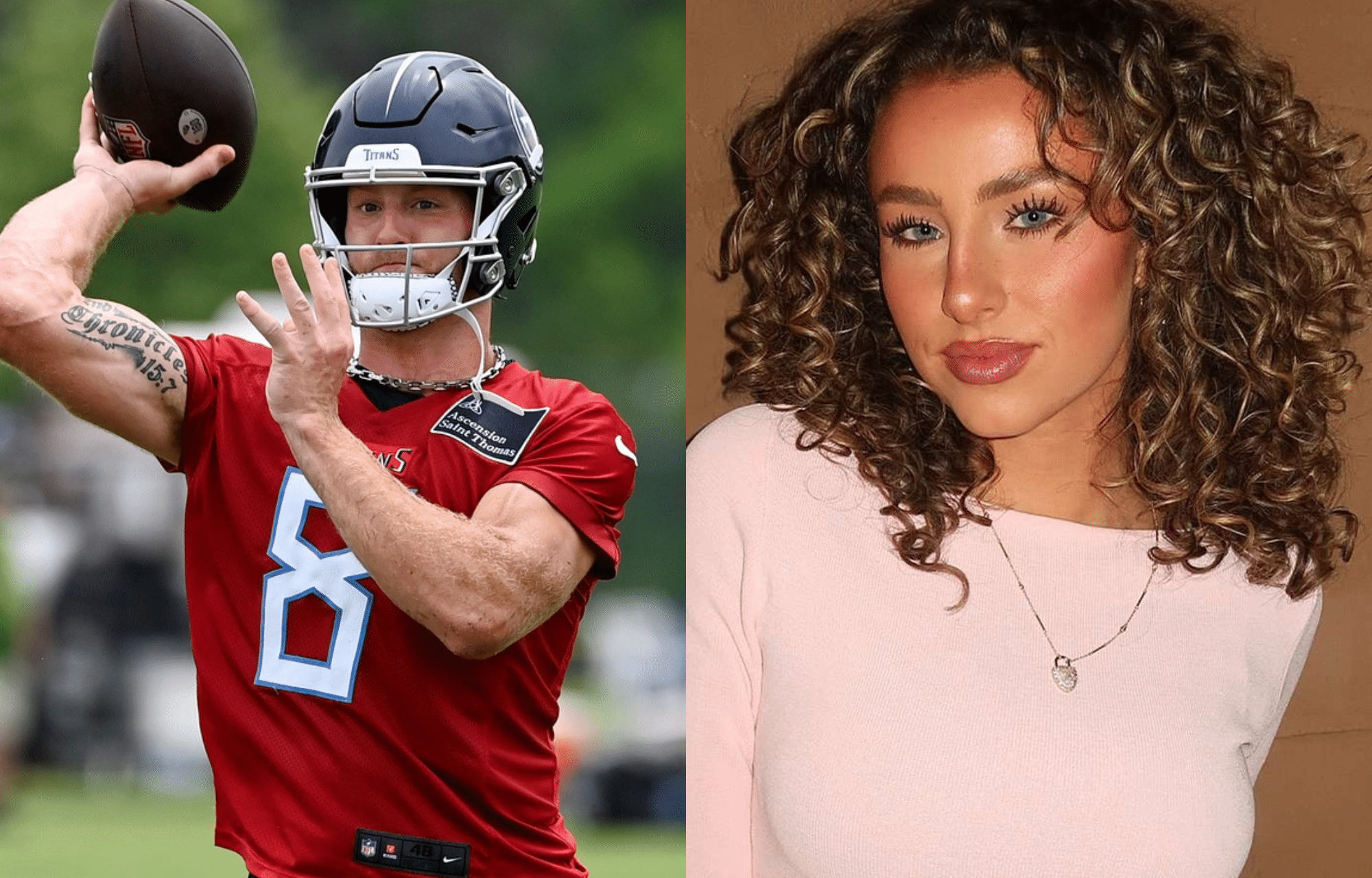 "This Fatty Is Enjoying Sun In A Bikini" Titans QB Will Levis' Ex Gia