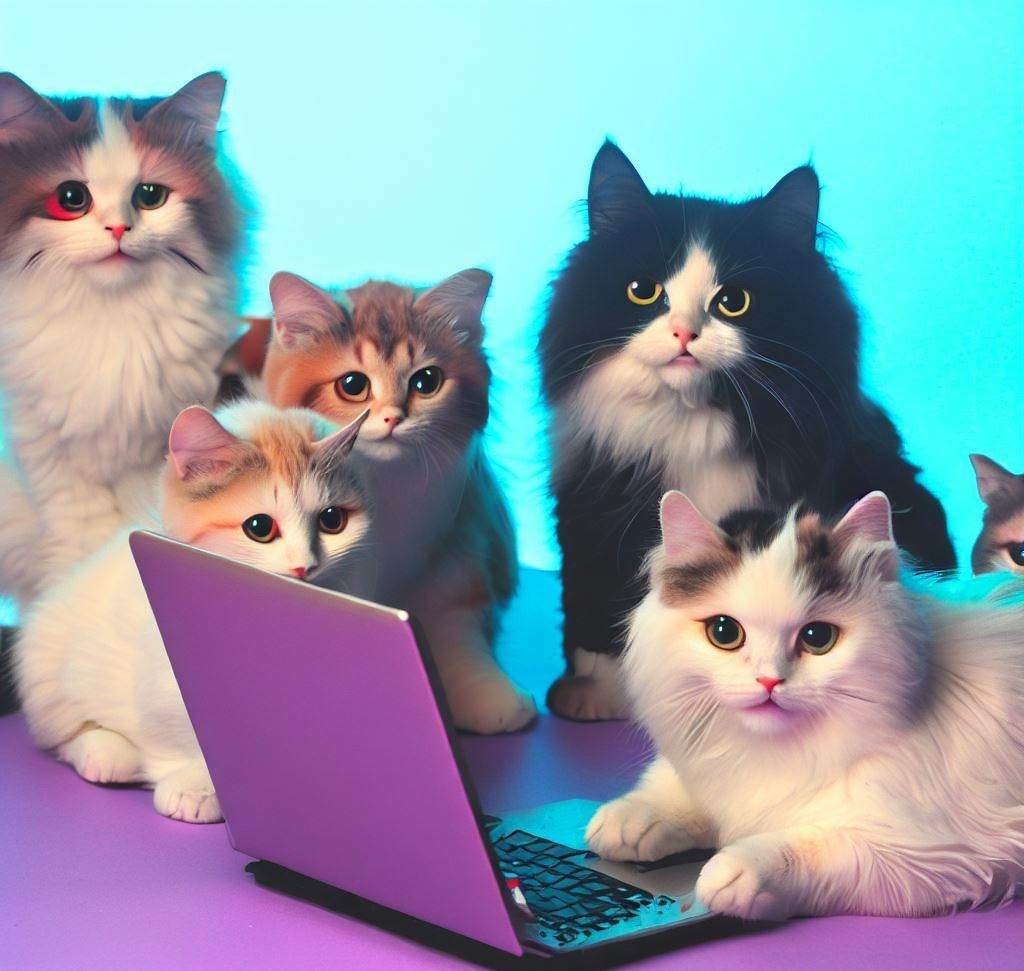 Famous Cats Sensations to Icons GridxMatrix