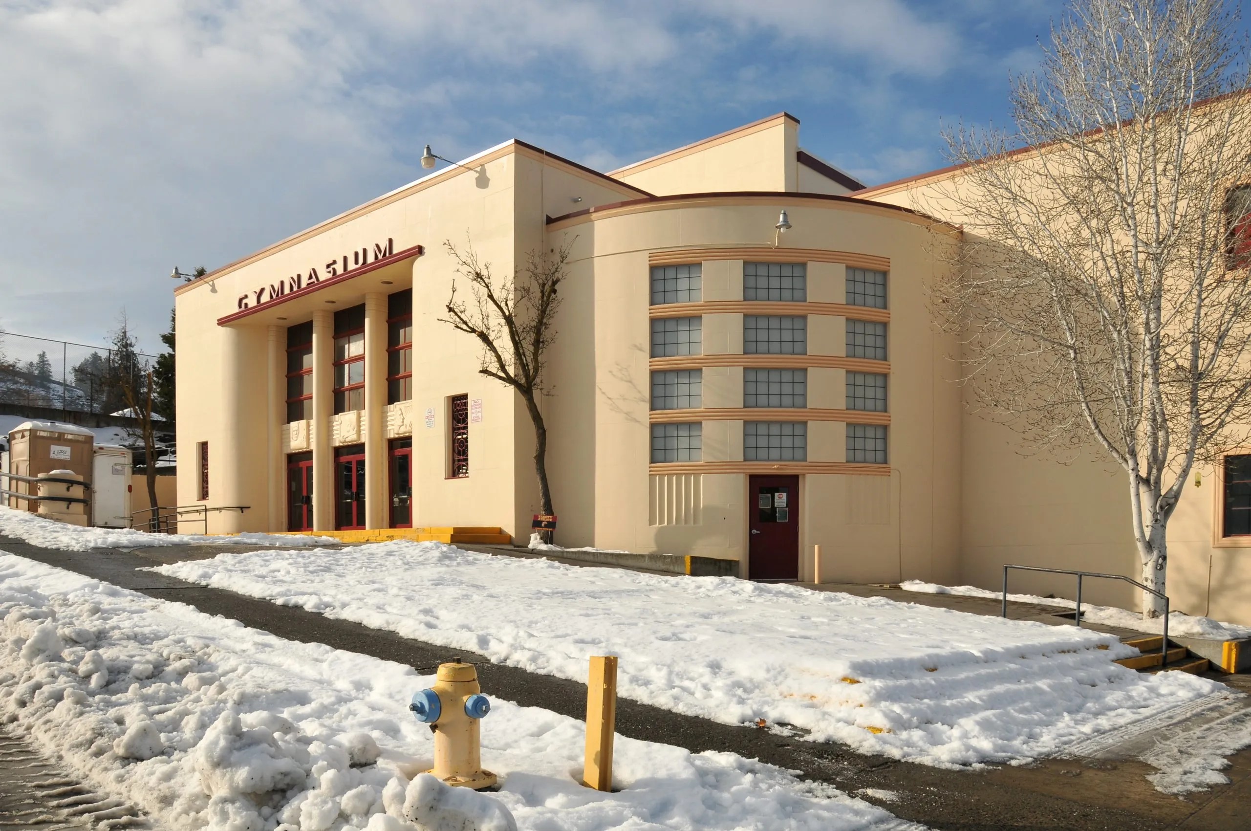The Dalles High School Gym Grifffin Construction
