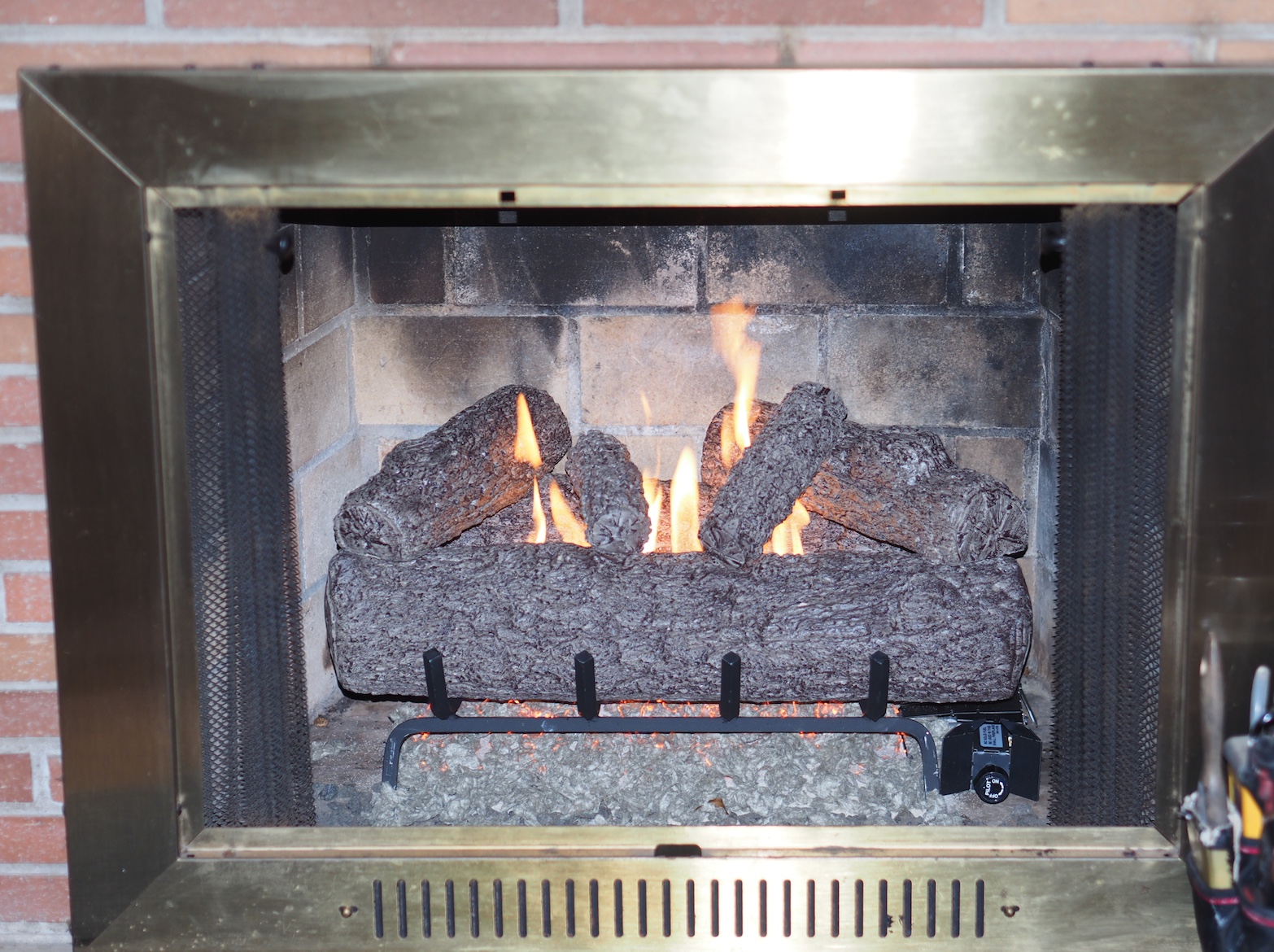 Gas fireplace installation Griffins Handyman