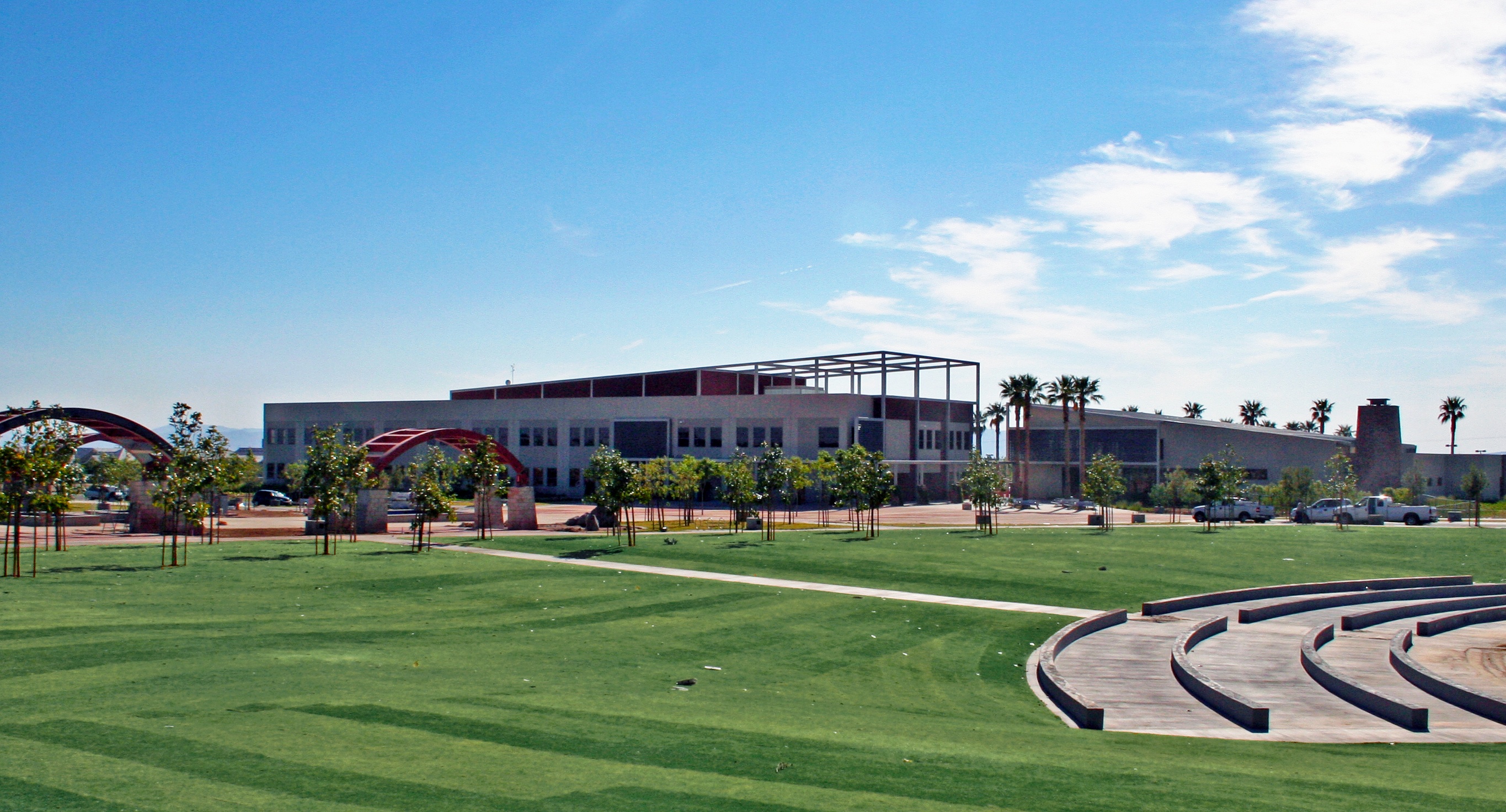 Hesperia Civic Center Park Griffin Structures