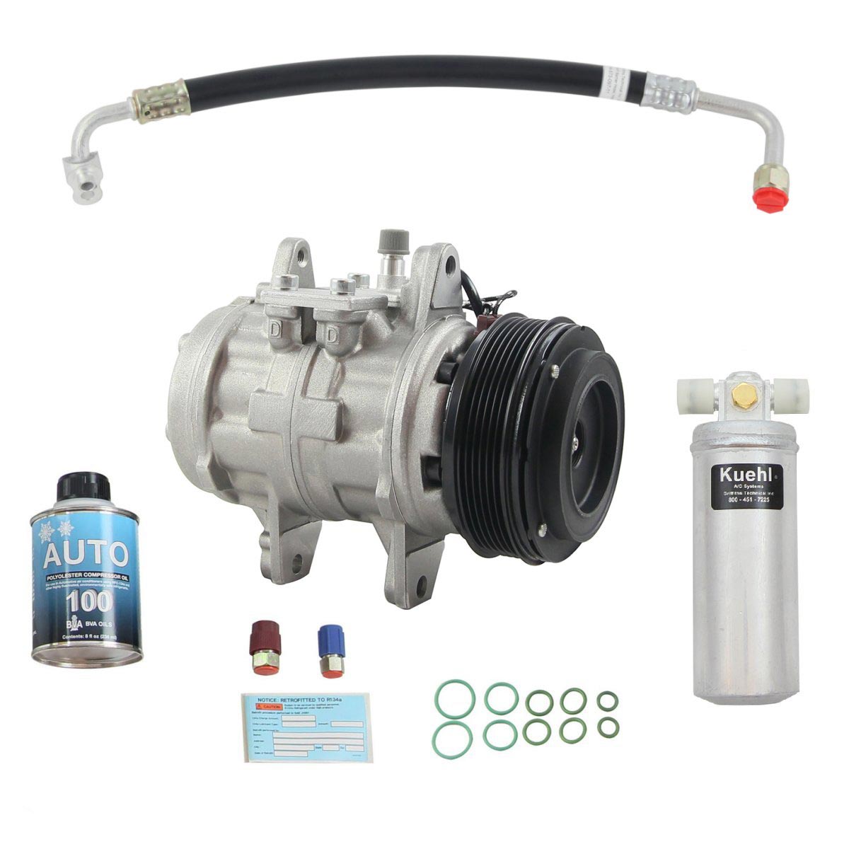 Porsche 944 Nippondenso AC Compressor Kit, 85/291 Griffiths