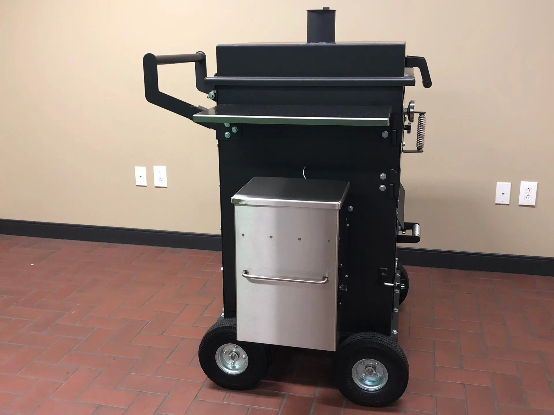 Bar-Be-Cube with Stainless Pellet System - Grill & Smoke BBQ Store