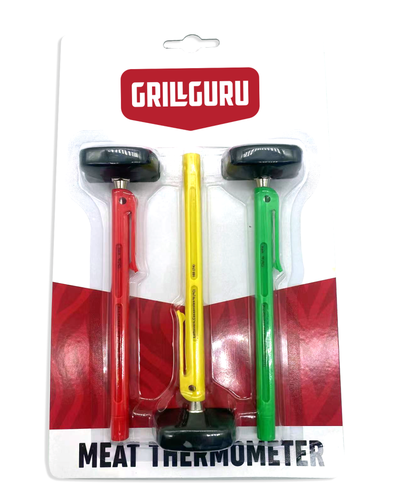 Grill Guru Analoges ThermometerSet (3 Stück) Grill Guru