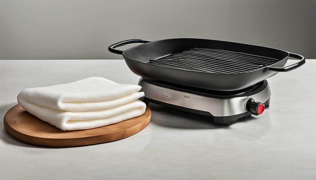 How to Clean a Cast Iron Raclette Grill?