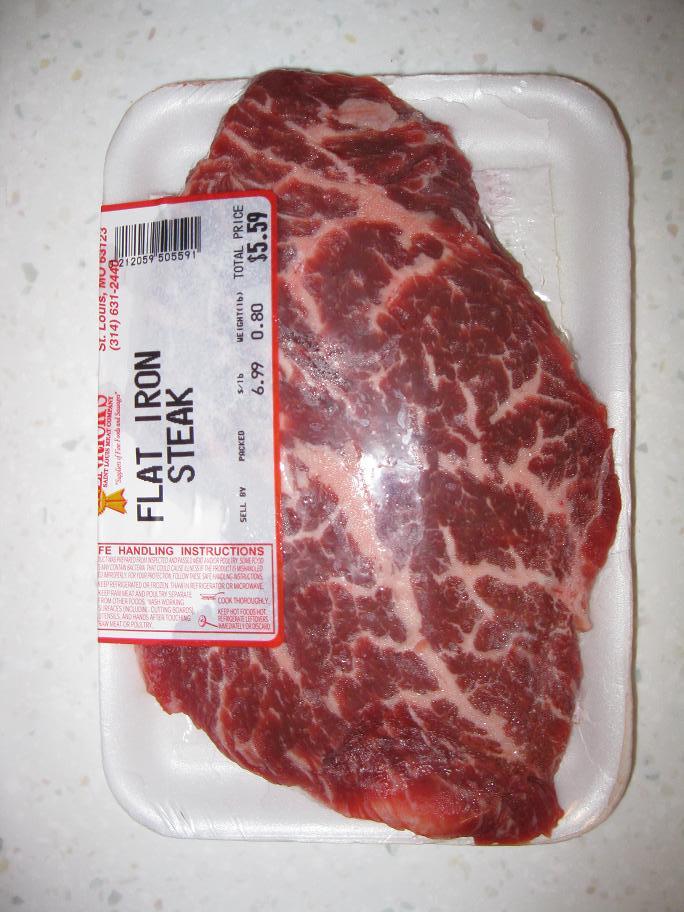 how to grill flat iron steak on gas grill