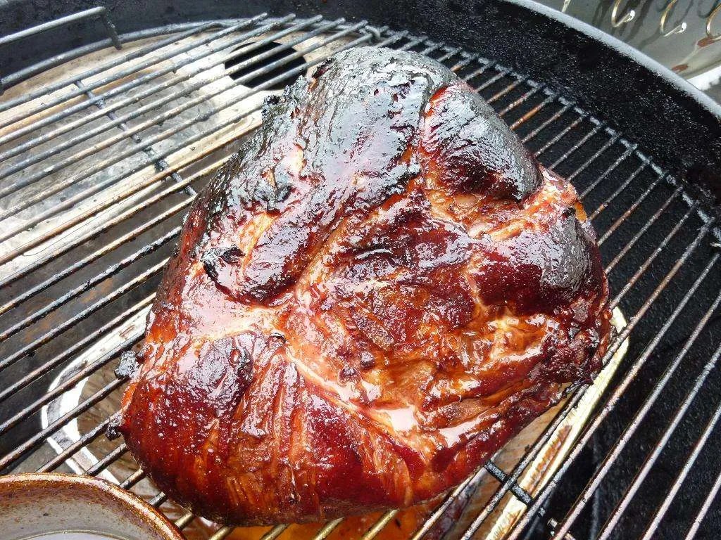 Smoked Spring Ham GrillinFools