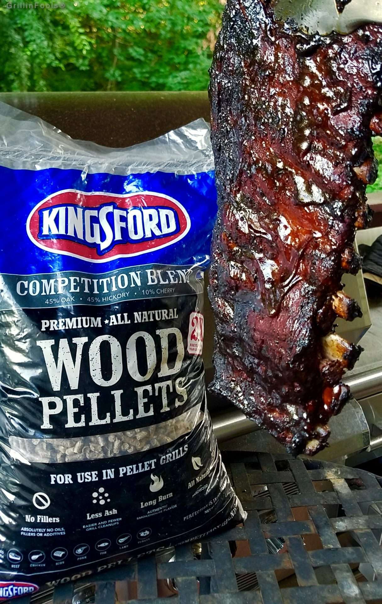 Kingsford Wood Smoker Pellets Review GrillinFools