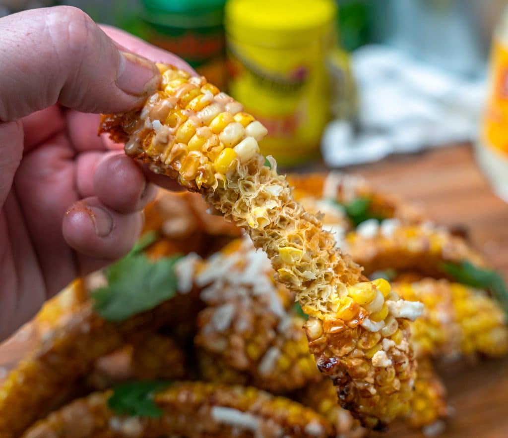 BBQ Corn Ribs Air Fryer Recipe Grilling 24x7