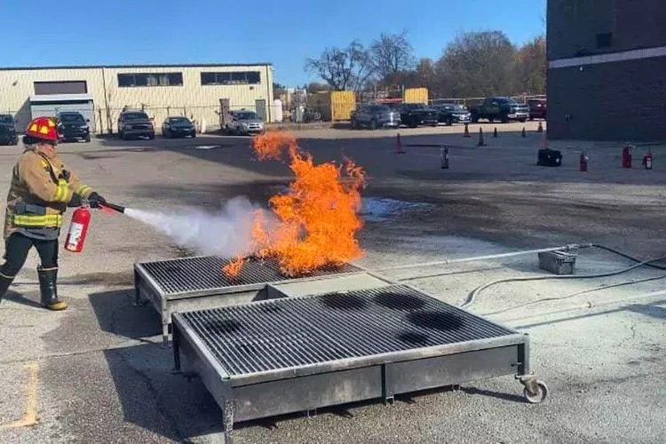 How To Clean Fire Extinguisher Residue From Grill? (Step By Step Guide)