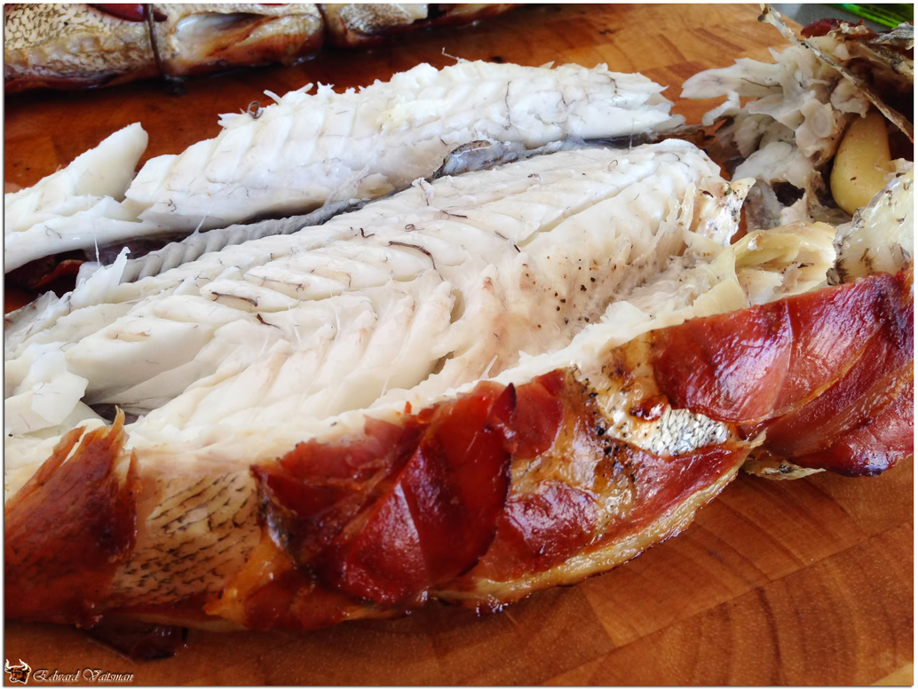 Prosciutto wrapped baby grouper grilling fish made easy! « Blood