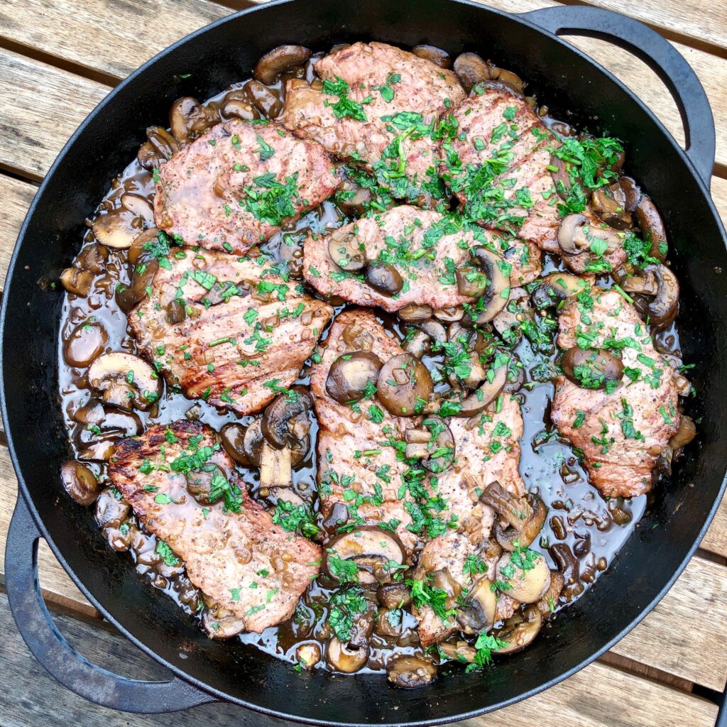 Best grilled veal marsala recipe easy bbq recipes Grillin with Dad