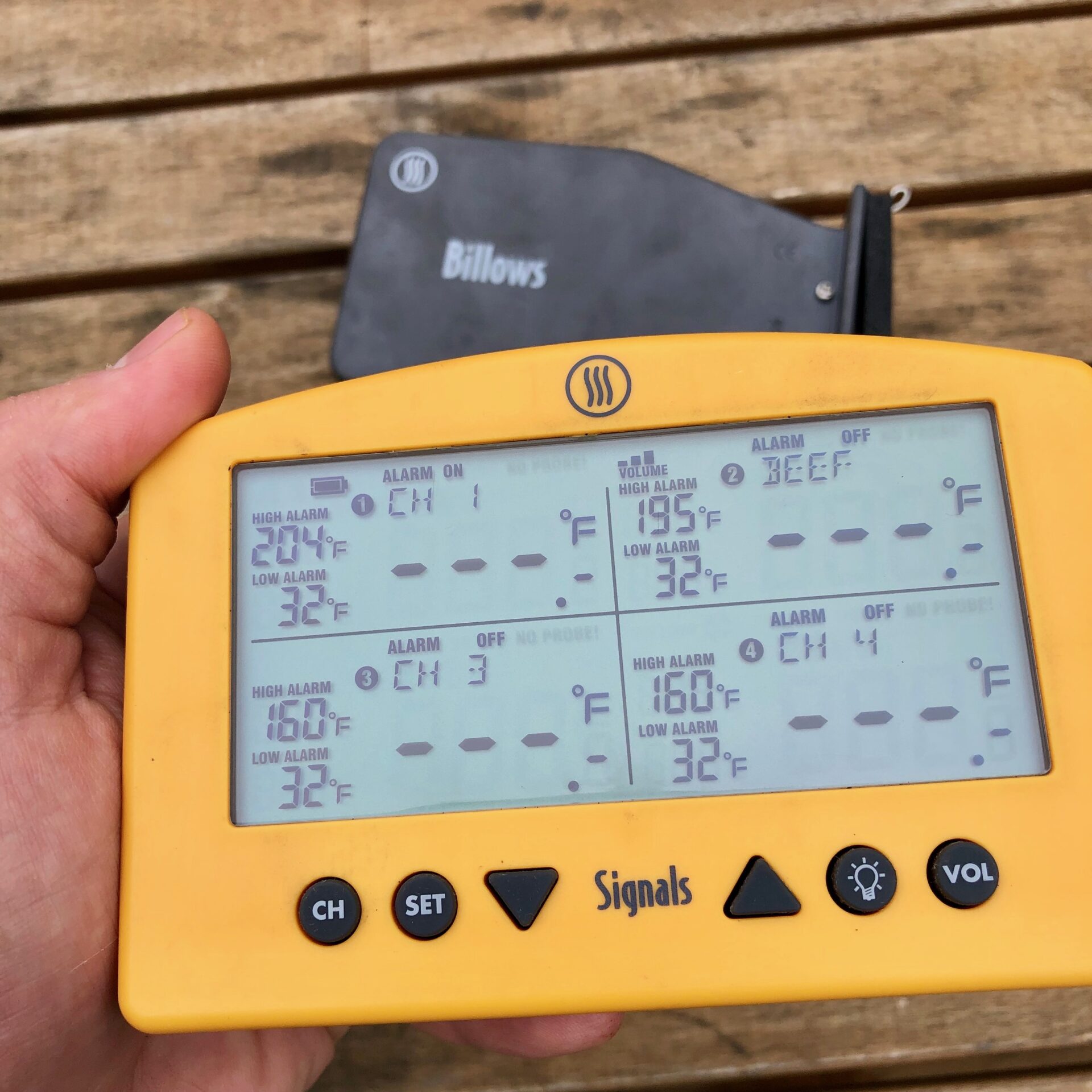 Thermoworks Billows Temperature Controller Grillin With Dad