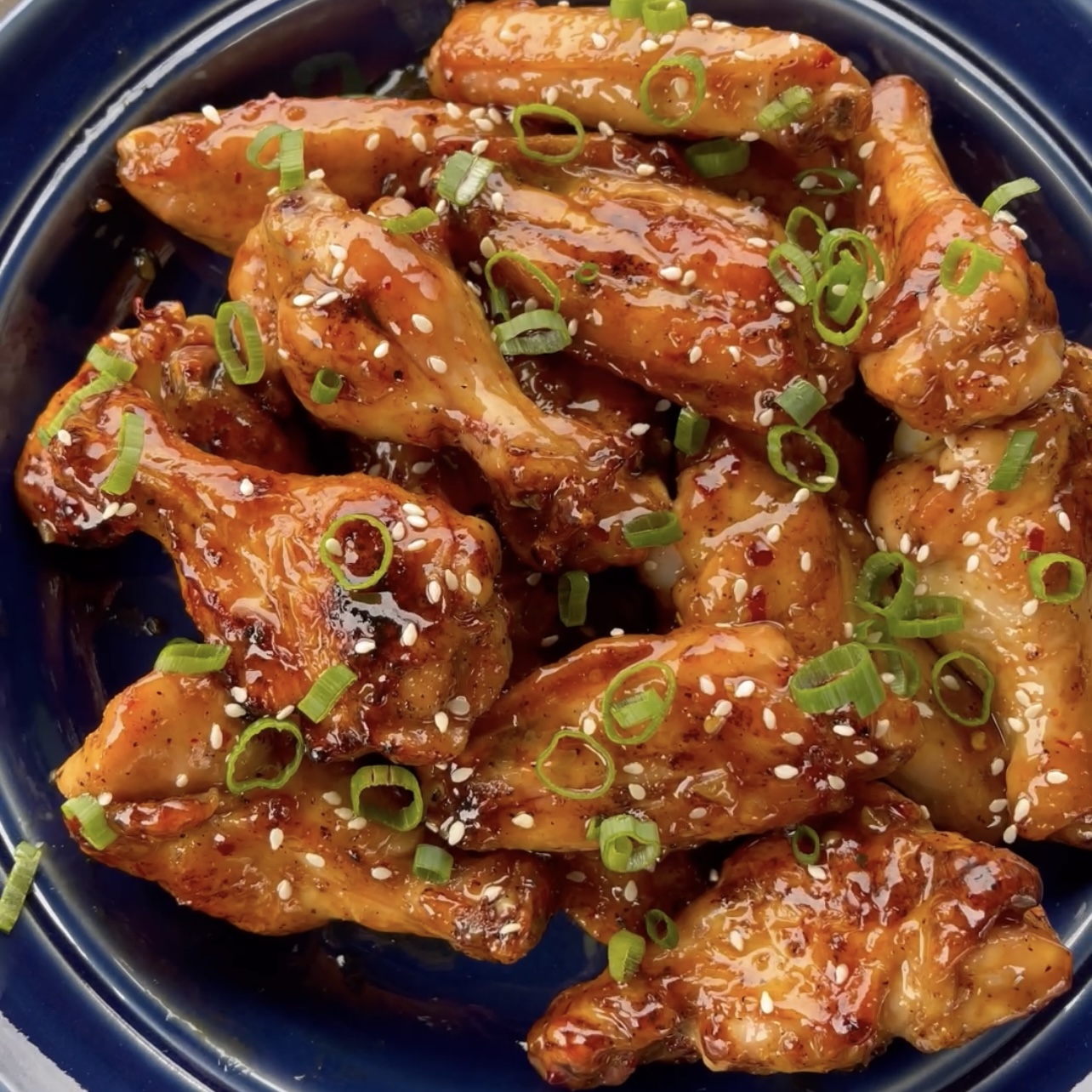 Honey Garlic Chicken Wings Grillin With Dad
