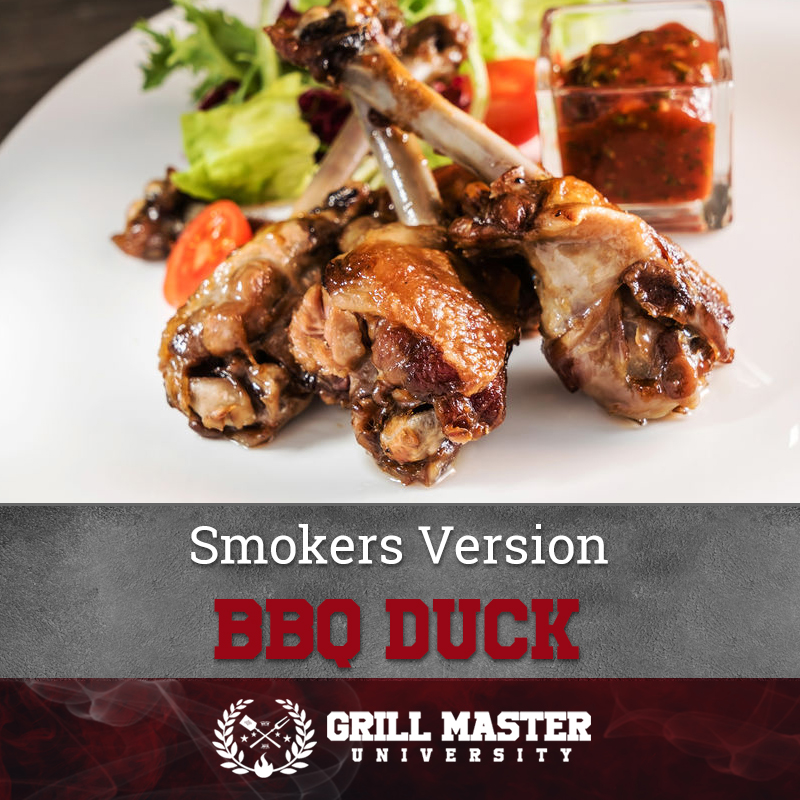 BBQ Duck Recipes Grill Master University