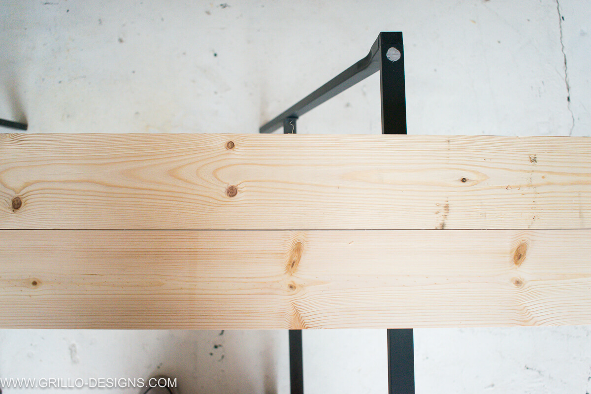 How to build a rolling over bed table • Grillo Designs