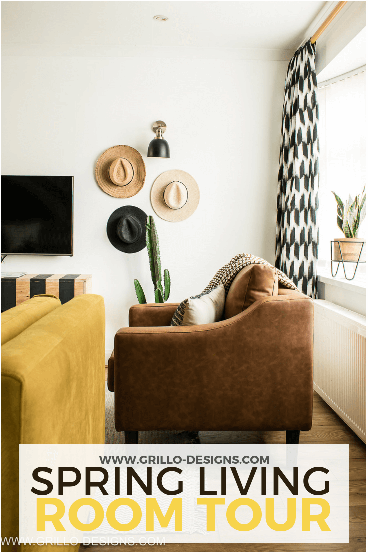 Boho Spring Living Room Tour (with Argos Home) • Grillo Designs